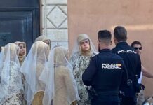 Una «performance obscena» con tintes religiosos ante la Catedral y una iglesia de Cuenca