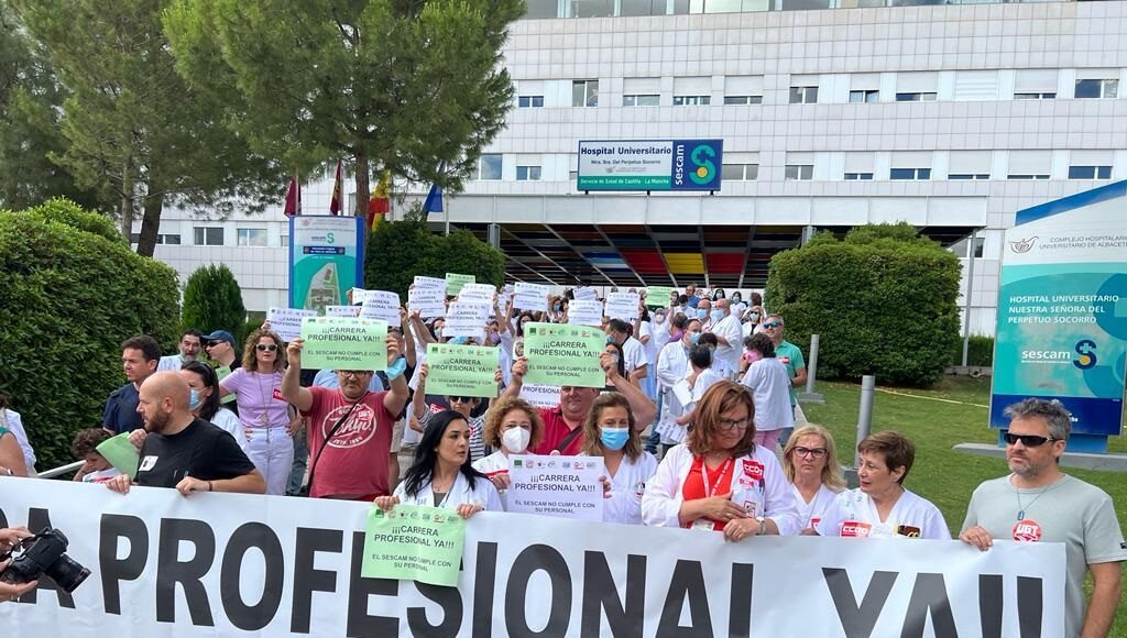 Manifestación SESCAM