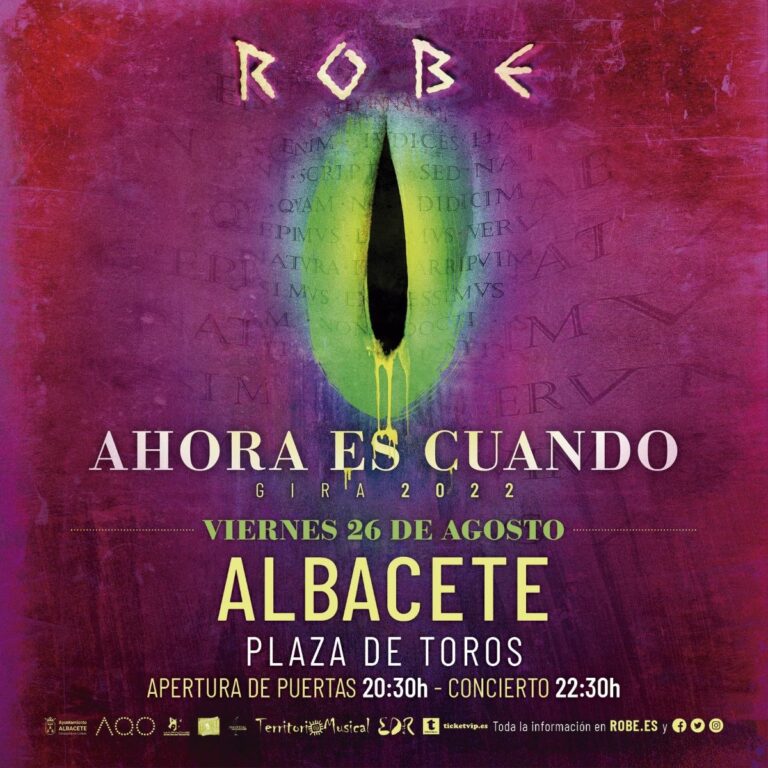 Robe llega este viernes a Albacete con su gira «Ahora es cuando»