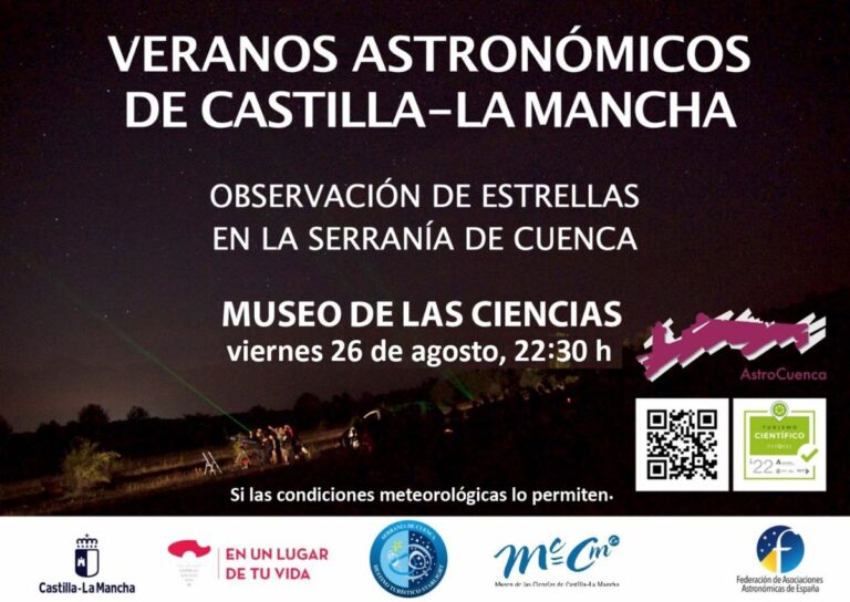 Los telescopios del Museo de las Ciencias abren al público para ver las estrellas en la Serranía de Cuenca