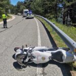 Herido un motorista en Campillo de Altobuey tras ser atropellado y darse a la fuga el conductor