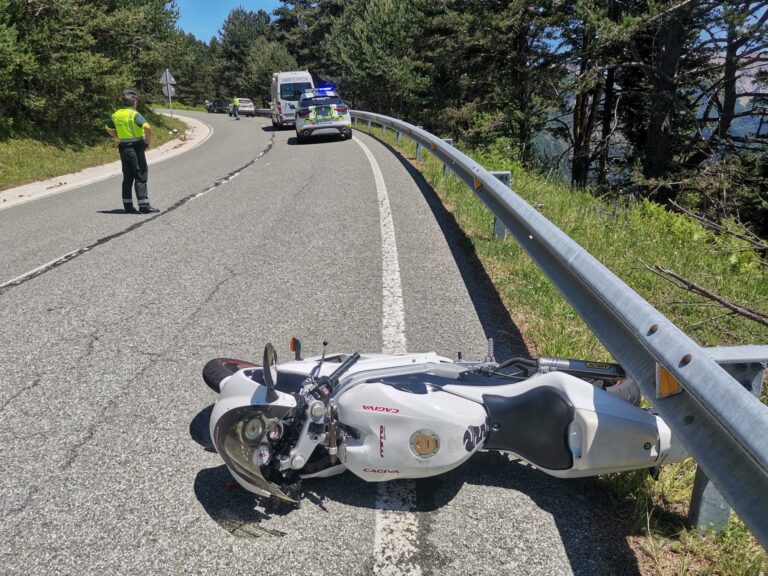 Fallece un motorista en la N-420 a la altura de Almodóvar del Campo