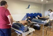 Adeca acoge por octava vez una campaña de donación de la Hermandad de Donantes de Sangre de Albacete