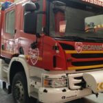 Incendio en una granja de gallinas en San Lorenzo de la Parrilla