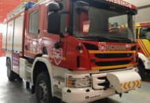 Los bomberos cortan la fuga de gas de Alovera y levantan el confinamiento de los vecinos