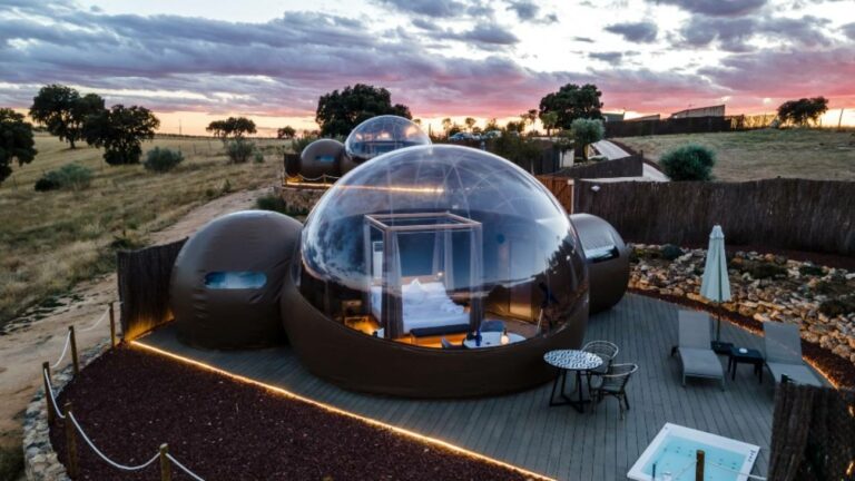 Llega San Valentín: 7 hoteles burbuja para darse una escapada romántica en Castilla-La Mancha
