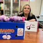 María José Arellano, presidenta de la IGP Ajo Morado Las Pedroñeras, defiende la figura femenina en el mundo agrario