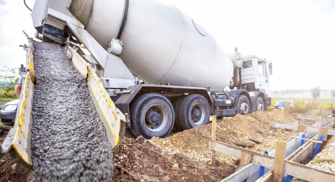 Camión de hormigón