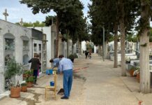 Bolaños de Calatrava refuerza la atención al público, limpieza y seguridad para las visitas al cementerio