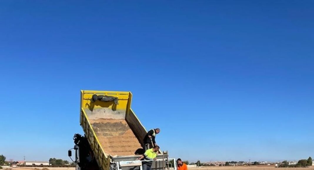 Arreglo de caminos rurales en Bolaños de Calatrava