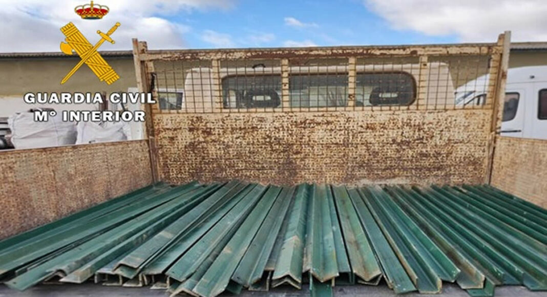 Robo postes Albacete Guardia Civil