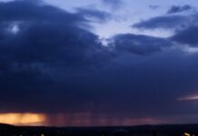 Toledo y Ciudad Real, en aviso amarillo este miércoles por lluvias y posibles tormentas