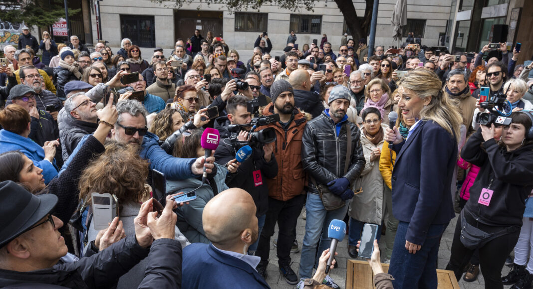 Yolanda Díaz en Albacete