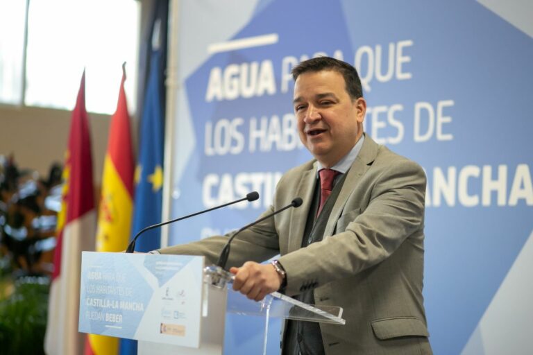 Castilla-La Mancha va a aprovechar «hasta la última gota» de los 50 hm3 para beber a los que tiene derecho
