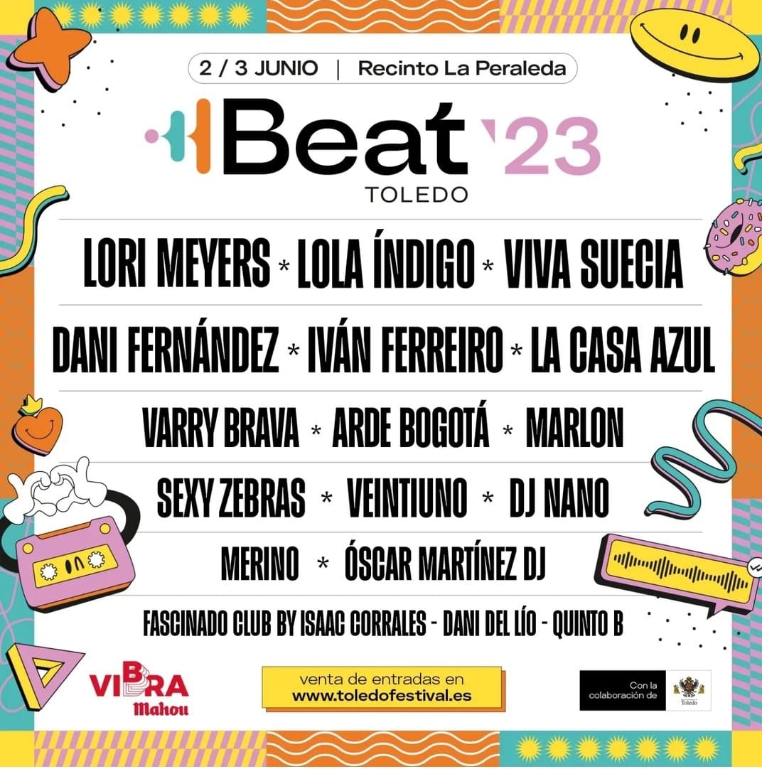 Toledo Beat Festival completa su cartel
