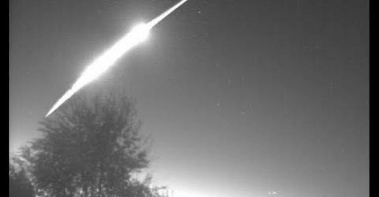 Una roca de un esteroide impacta contra la atmósfera en Castilla-La Mancha