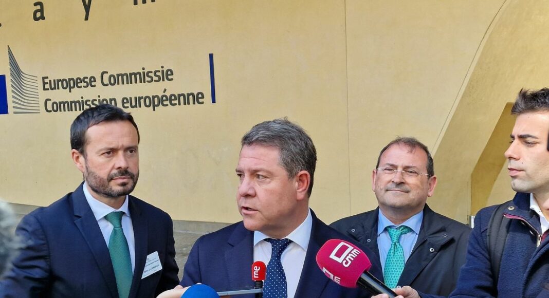 Emiliano García Page en Bruselas