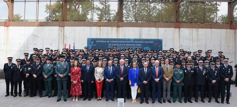 135 agentes de Policía Local de C-LM son reconocidos por sus méritos profesionales