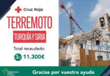 Fundación Eurocaja Rural recauda 11.300 euros para Cruz Roja para paliar los efectos del terremoto de Turquía y Siria