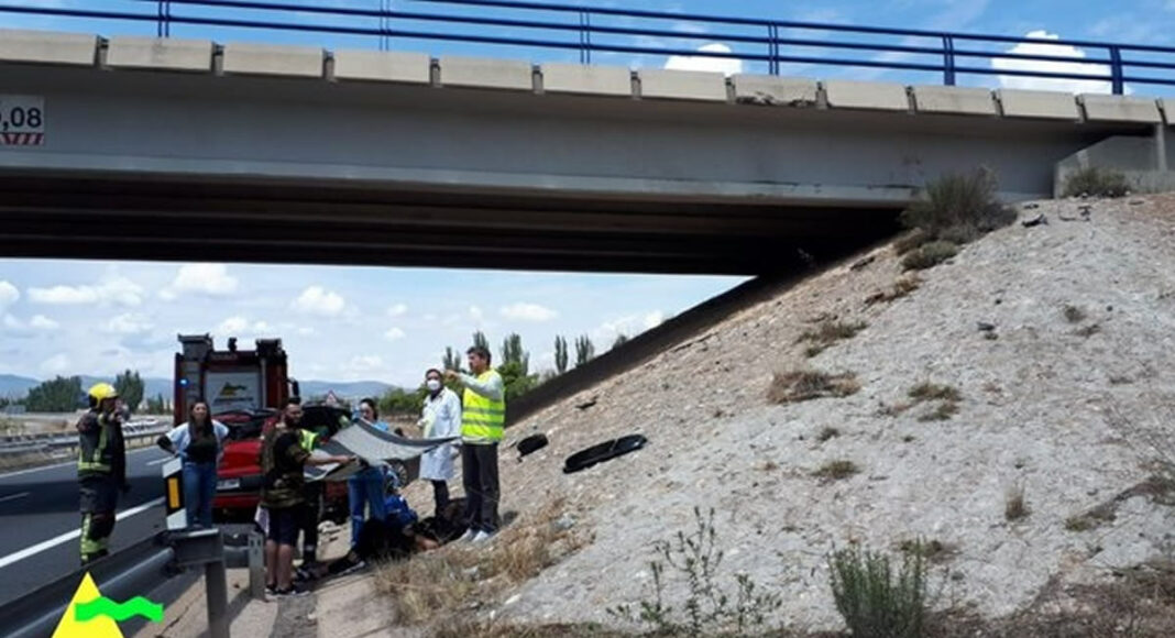 Accidente A4 Villarta de San Juan
