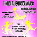 Abierta la inscripción en el XIX Torneo de Fútbol Sala Femenino por la Igualdad de Argamasilla de Alba