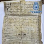 Recuperado un documento de hace 800 años del rey Alfonso VIII que fue robado en Cuenca