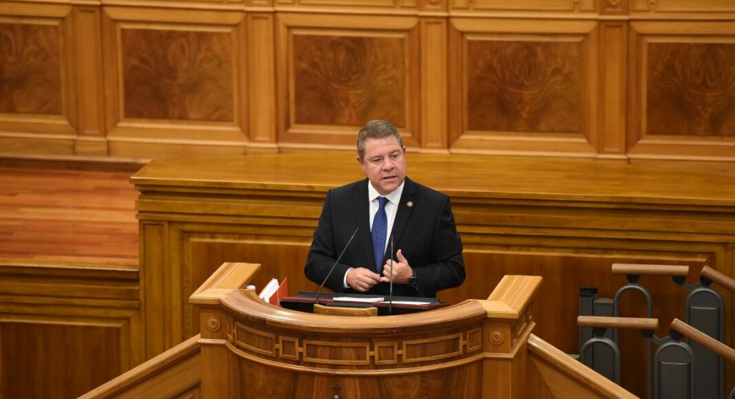 Emiliano García Page en el debate de investidura 0507723