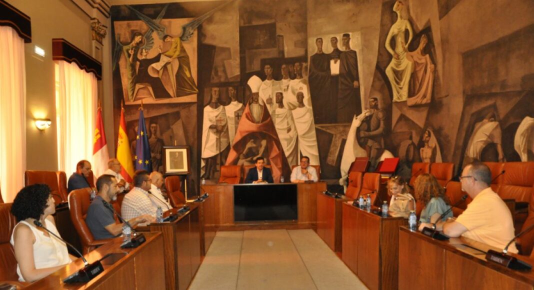 Miguel Ángel Valverde en la Diputación de Ciudad Real