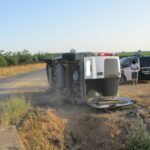 Investigado tras un accidente con 3 heridos en un camino vecinal de Campo de Criptana