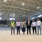El nuevo pabellón polideportivo de Manzanares estará listo para el 23 de septiembre
