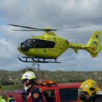 Rescatan a un hombre que había sufrido una caída mientras realizaba una ruta de senderismo en Fuencaliente