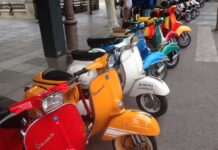 Este sábado, en el casco histórico de Alcalá de Henares, se exhibirán Vespas clásicas de Ciudad Real y Cuenca