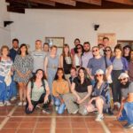 Ruth Fine, presidenta de la Asociación de Cervantistas, visita Argamasilla de Alba