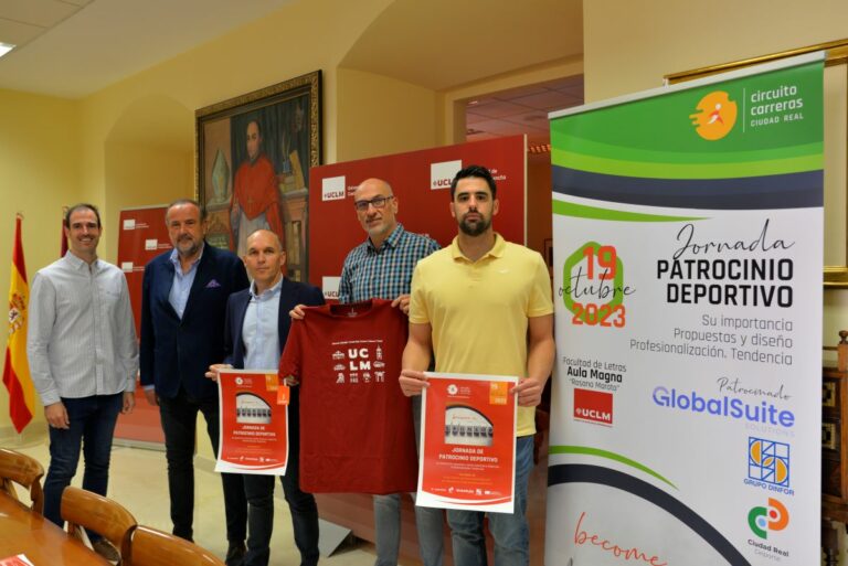 La UCLM y el Circuito de Carreras Populares celebrarán el 19 de octubre en Ciudad Real una jornada de patrocinio deportivo