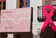 Manzanares acogió una mesa informativa y una marcha rosa por el Día Mundial de la Lucha contra el Cáncer de Mama