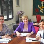 La alcaldesa de Argamasilla de Alba recibe a la presidenta de la Asociación para la Mejora de la Autonomía y la Salud