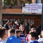 La erradicación de la violencia contra la mujer se ha conmemorado esta mañana en Bolaños de Calatrava