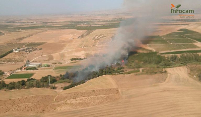 La mayoría de municipios de Castilla-La Mancha, en riesgo extremo por incendio