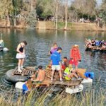 Treinta años despidiendo el año bañándose y celebrando que el río Bullaque es un río vivo