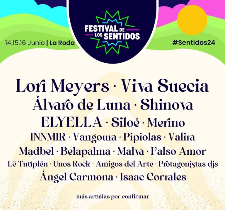 Lë Tutiplën, Falso Amor, Unos Rock, Amigos del Arte y Protagonistas djs, en el Festival de Los Sentidos 2024