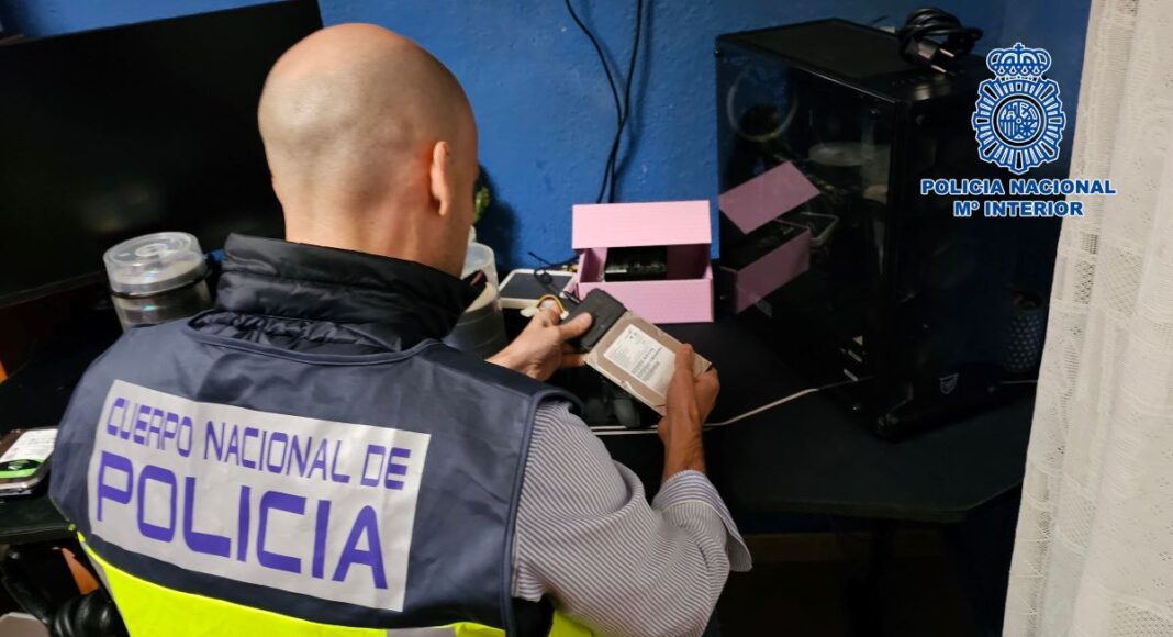 Pornografía infantil en Bargas