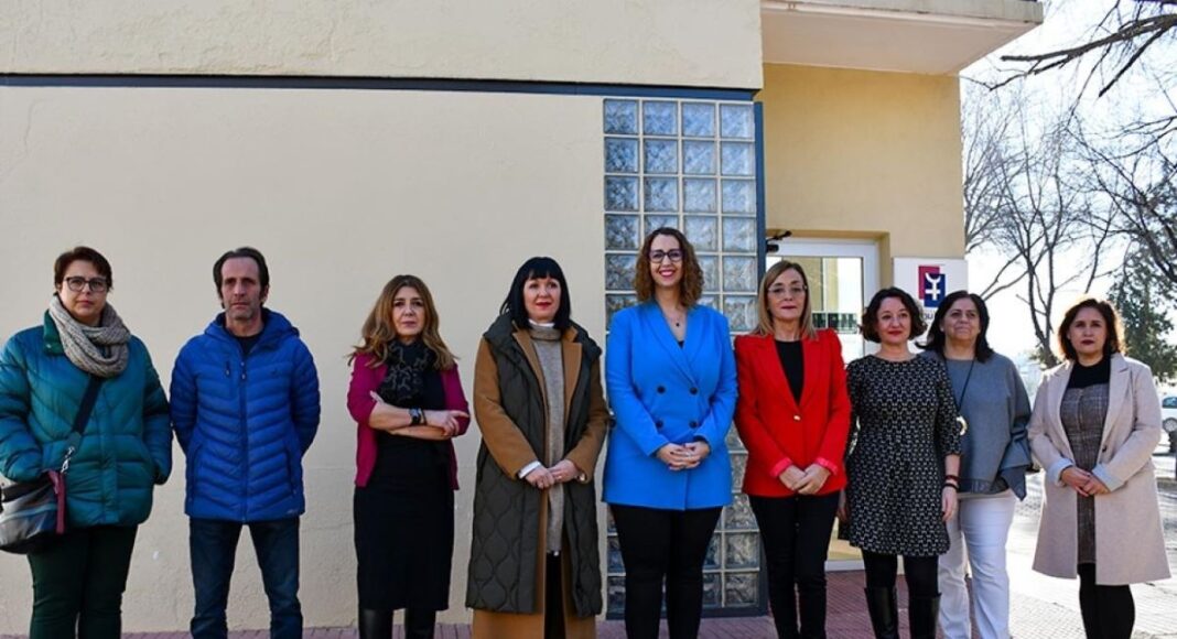Sara Simón en el centro de la mujer de La Roda