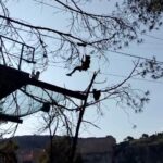 La tirolina doble urbana más larga de Europa cumple un año y está en Cuenca