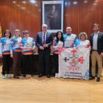 Manzanares recibe y felicita a las arqueras del campeonato de España de personas con discapacidad
