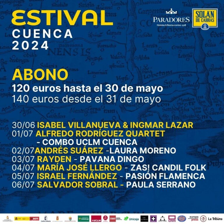 Estival Cuenca pondrá a la venta este viernes abonos para 13 conciertos por 120 euros