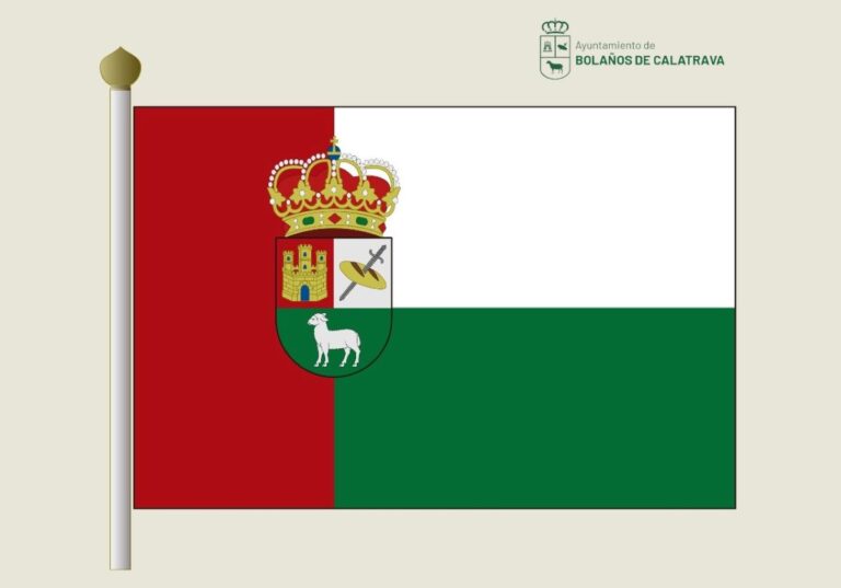 Bolaños de Calatrava aprueba, por unanimidad de todos los grupos políticos, su bandera oficial