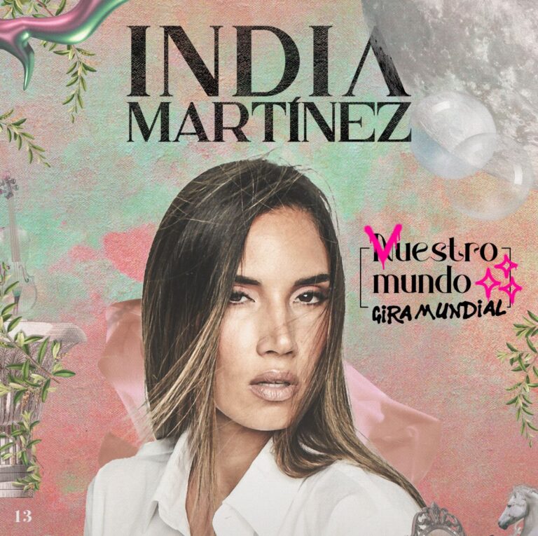 La cantante India Martínez actuará en La Solana el 26 de julio