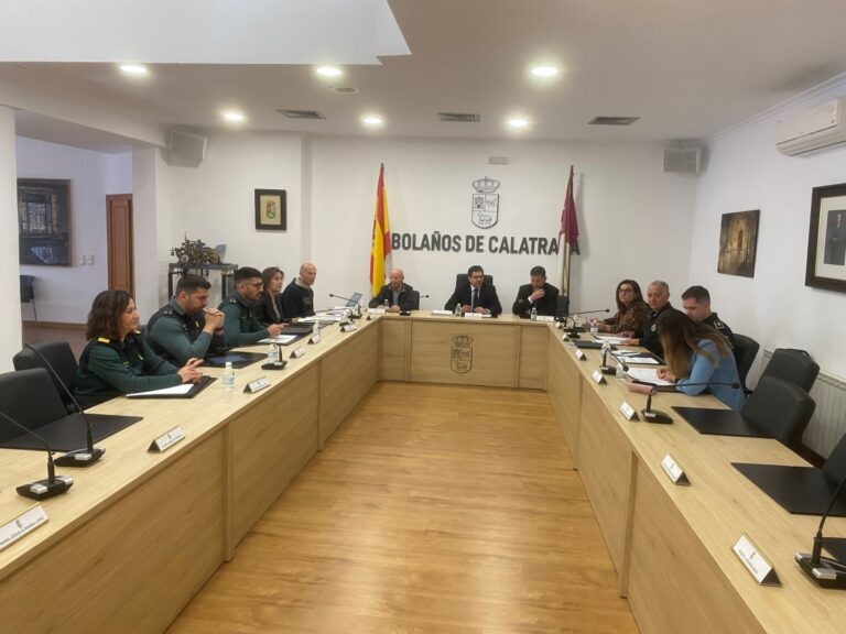 Bolaños de Calatrava celebra una Junta Local de Seguridad de cara a la Romería de la Virgen del Monte