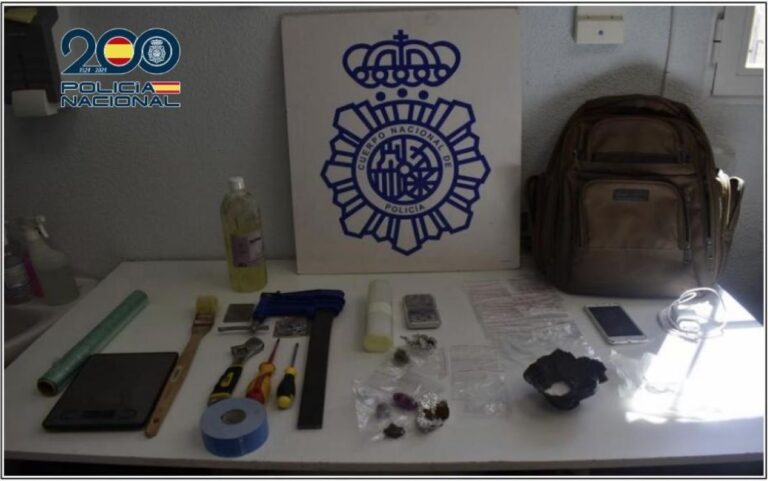Detenido por tráfico de drogas tras ser desahuciado de la casa que ocupaba ilegalmente en Alcázar de San Juan