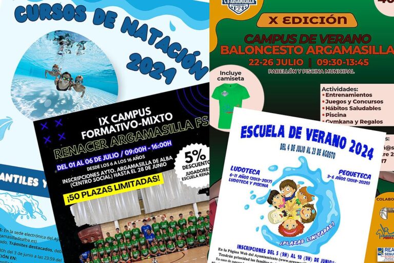 Un verano de actividades y diversión para los niños y niñas en Argamasilla de Alba